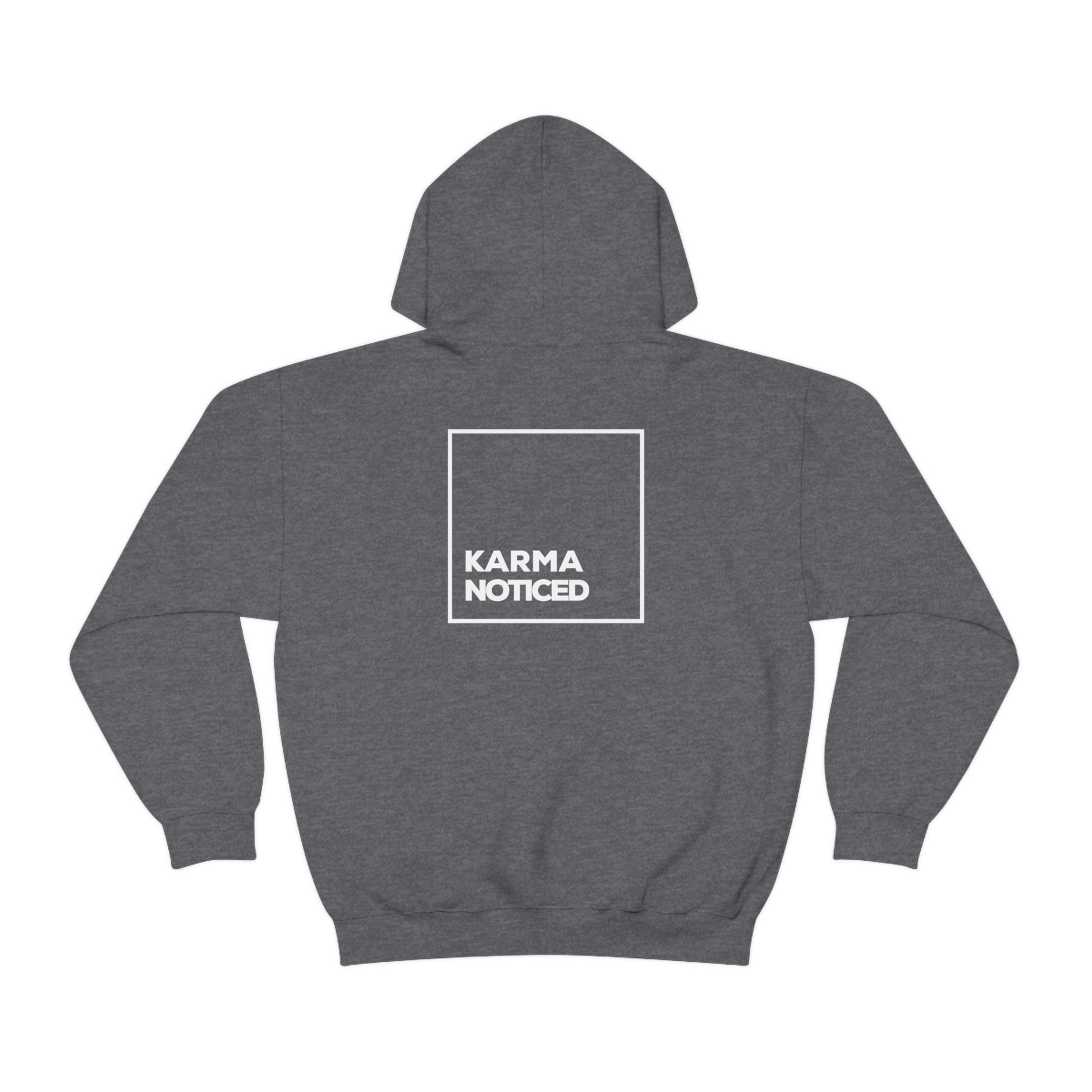 Karma Noticed Hoodie dark grey